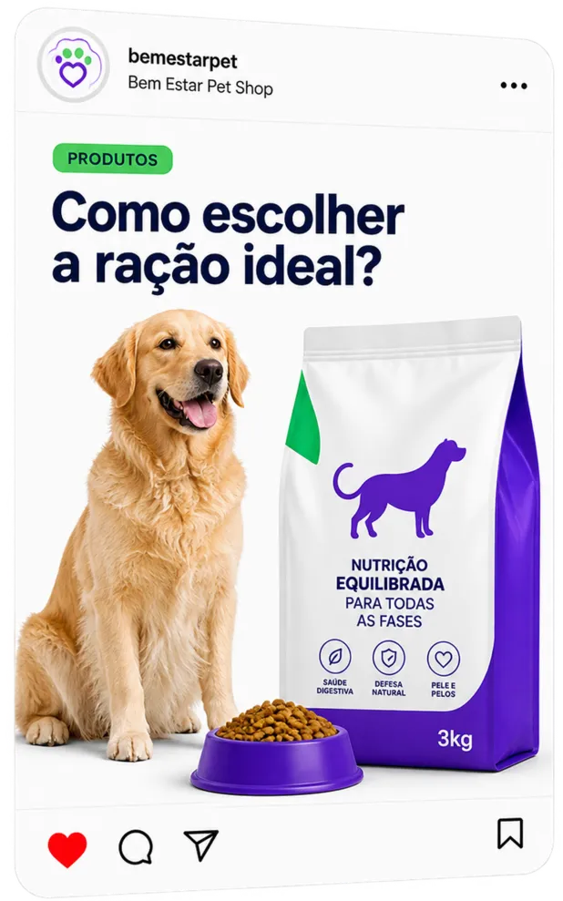 Post como escolher a ração ideal