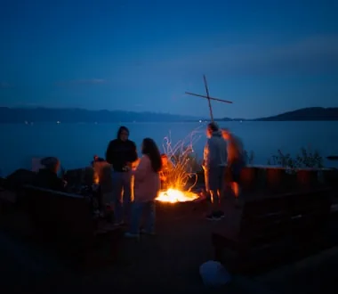 Momentos de descanso e lazer na Vila Santa Bárbara